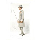 Vanderbilt 31/7/1907. Subject Mr Alfred Gwynne Vanderbilt Vanity Fair print. These prints were