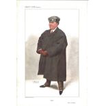 Steam 6/11/1907. Subject F A Coleman Vanity Fair print. These prints were issued by the Vanity