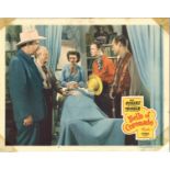 Bells of Coronado colour lobby card from the 1950 western film starring Roy Rogers, Trigger and Dale