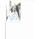 Katie Manning signed dedicated 6x5 b/w photo Actress. Good Condition. All autographs are genuine