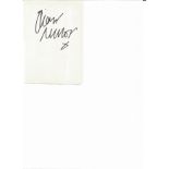 Oliver Mercer Dr Matt Carter Coronation Street 6x4 signature piece on white card Actor. Good