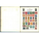 Pelam Junior Stamp Album with Worldwide collection of approx. 50 pages of stamps, few hundred in