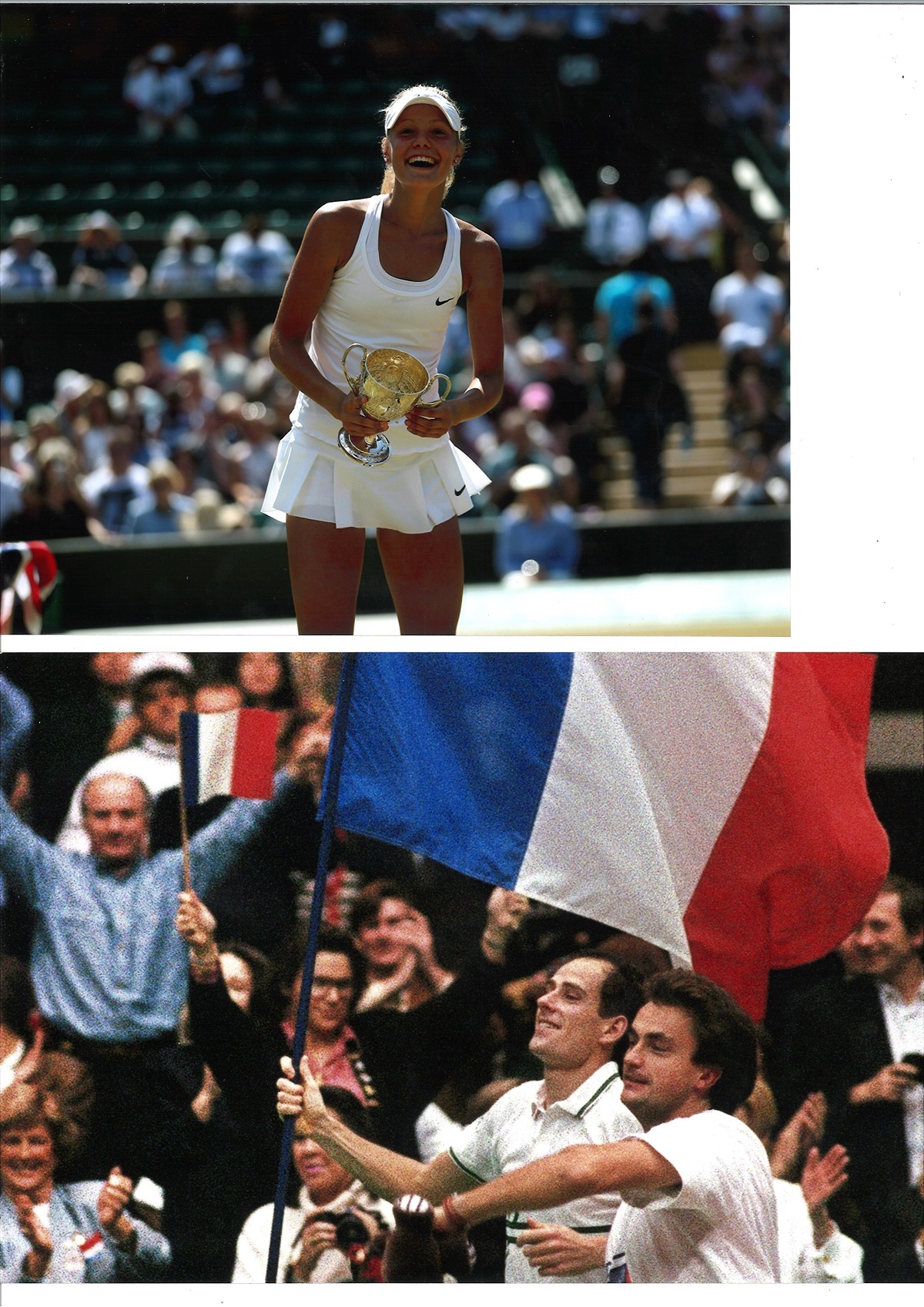 Tennis collection eight 12x8 unsigned colour photo some superb images photos include Serena - Image 2 of 4