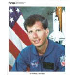 Dr Martin J Fettman signed 10x8 colour NASA portrait photo. American pathologist and researcher