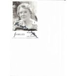 Madge Ryan Ruby Davidson from Families 6x4 signed b/w photo card Actress. Good Condition. All