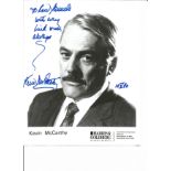 Kevin McCarthy signed 10x8 black and white photo. February 15, 1914 - September 11, 2010 was an