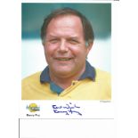 Barry Fry signed 10x8 colour Autographed Editions photo. Biography on reverse. Good Condition. All