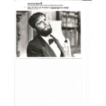 Daniel Day Lewis UNSIGNED 8x6 black and white press release photo. Good Condition. All autographs