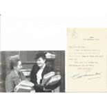 Edith Summerskill signed 1942 typed letter on House of Commons letterhead regarding Listeners Brains