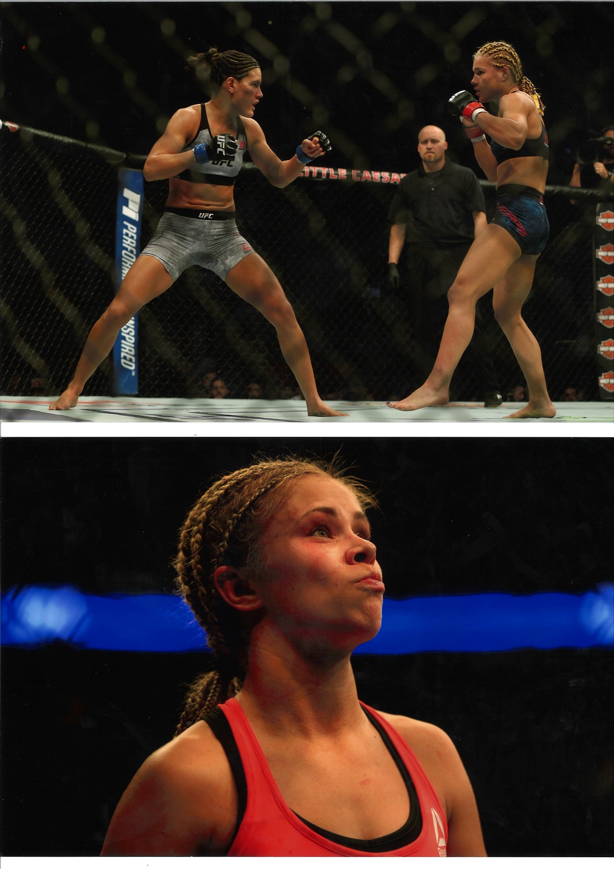 UFC collection 10no 8x12 unsigned colour photos some fantastic images of past and current - Image 5 of 5