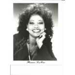 Florence La Rue of 5th Dimension signed 10x8 b/w photo singer. Good Condition. All autographs are