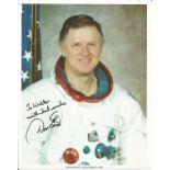 Don Leslie Lind signed 10x8 colour NASA portrait photo. Dedicated. Good Condition. All autographs