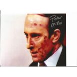 Peter Miles Dr Who signed 10x8 colour photo Actor. Good Condition. All autographs are genuine hand