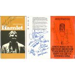 Theatre collection 7 programmes dating early eighties signed individually by one of Britains