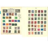Indian stamp collection on 6 loose album pages. Good Condition. All autographs are genuine hand