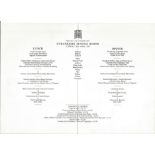 House of Commons - Strangers Dining Room Menu dated 28/4/1987. Good Condition. All autographs are