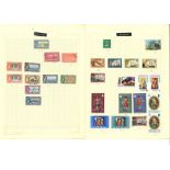 BCW stamp collection on 14 loose album pages. Covers countries A to C. Includes Aden, Antigua,