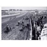 Horse Racing Lester Piggott signed 12x16 black and white photo. Lester Keith Piggott (born 5