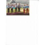 David Florence signed 6x4 colour photo. British canoeist and triple silver Olympic medallist. In the