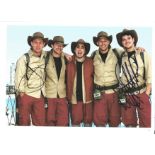 I'm a Celebrity get me out of here 12x10 colour photo signed by Jason Donavan (Singer) and Matt