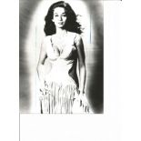 Valerie Leon UNSIGNED 10x7 black and white press release photo. Good Condition. All autographs are