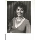 Lena Horne UNSIGNED 10x8 black and white press release photo. Good Condition. All autographs are