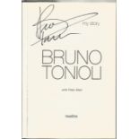 Bruno Tonioli signed My Story hardback book. Signed on inside title page. Slight sticker mark to