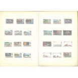 Jersey and Guernsey stamp collection in 16 page stockbook. Over 100 stamps. Mainly unmounted mint.