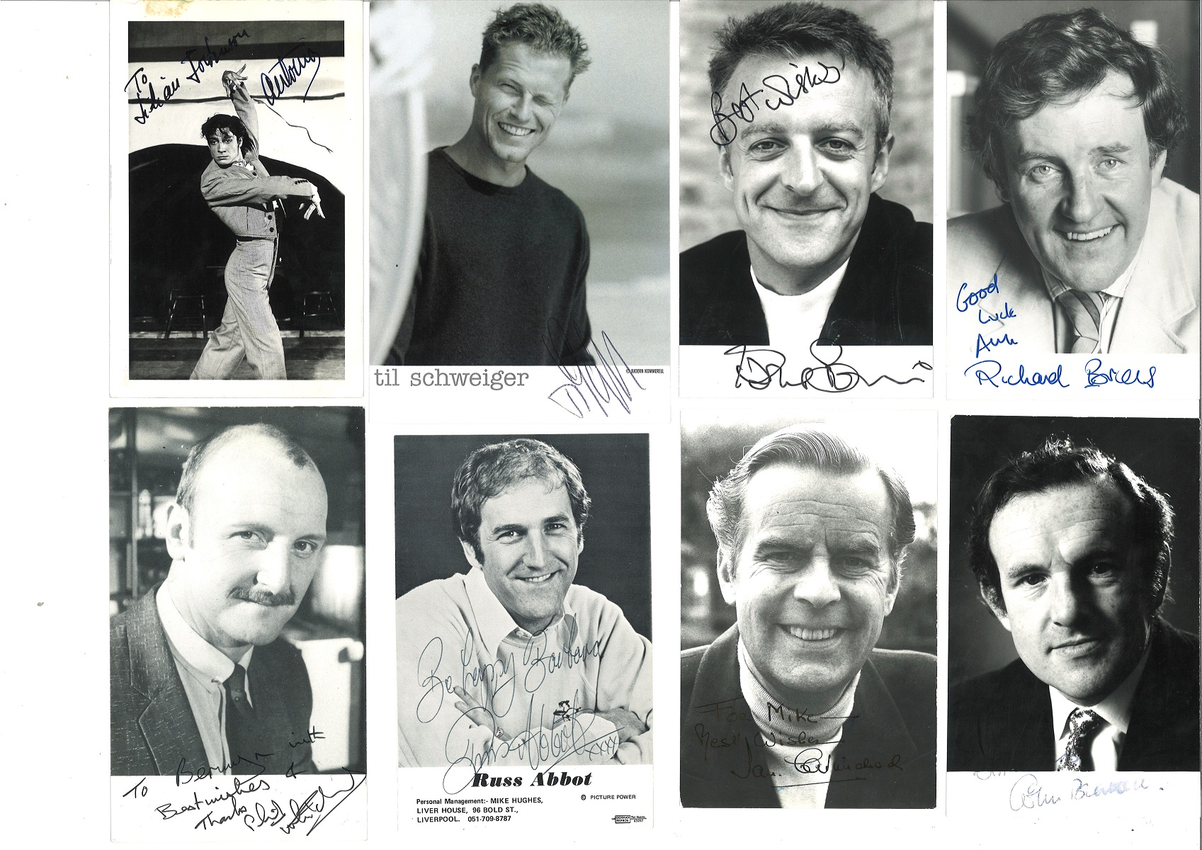 TV male signed collection of 20+ signatures on mainly 6x4 size photos. Some of names included are