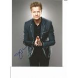 Jonathan Mangum Roseanne, NICS signed 10x8 colour photo Actor. Good Condition. All autographs are