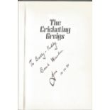 Ian Greig inscribed hard back book The Cricketing Greigs about the Greig brothers, Tony and Ian,
