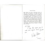 Mark Robson inscribed soft-back book The Forging of the Sword. Dedicated to Sarah on the inside