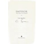 Conn Iggulden signed hard-back book The Field of Swords from the Emperor series. Signed on the title