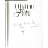 Keith Floyd signed hard-back book A Feast of Floyd. Signed on the title page. Published in 1989.
