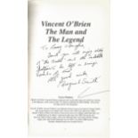 Raymond Smith signed on inside page of Vincent O'Brien The Man and the Legend. Book signed by the