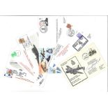 FDC and PHQ cards and postage collection 24 interesting items includes Ascension Island -Port