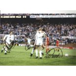 Peter Withe Gary Shaw and Gordan Cowans. Aston Villa Signed 10 x 8 inch football photo. Supplied