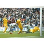 Fabian Delph Aston Villa Signed 12 x 8 inch football photo. Supplied from stock of www.