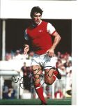 Malcolm Mcdonald Arsenal Signed 10 x 8 inch football photo. Supplied from stock of www.