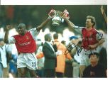 Tony Adams Arsenal Signed 10 x 8 inch football photo. Supplied from stock of www.sportsignings.com