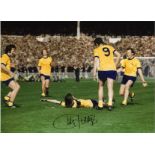 Charlie George Arsenal Signed 16 x 12 inch football photo. Supplied from stock of www.