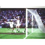 Gary Shaw and Peter With Aston Villa Signed 12 x 8 inch football photo. Supplied from stock of www.