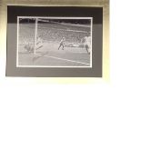 Gordan Banks framed England Signed 14 X 18 inch football photo. Supplied from stock of www.