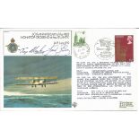 First Non-Stop Crossing of the Atlantic cover RAF FF3 signed by Alcock & Browne. 10 1/2p 25th