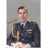 ACM David Craig signed 7 x5 colour photo sitting at his desk in full uniform. Good Condition. All