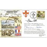 The Landings in North Africa Operation Torch official double signed Royal Air Force cover JS/50/42/