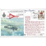 Jean Batten signed on 60th ann 1st flight England to Australia first flight cover. Good condition.