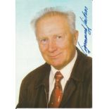 Space Sigmund Jahn 6x4 signed colour photo. German cosmonaut and pilot who in 1978 became the