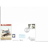 Flight Lieutenant Donald John Anderson Ae - 29 Sqdn signed El Alamein RAF WW2 FDC. 40th