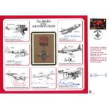 Award of the Air Force Cross WW2 multisigned cover. Signed by Sir Dermot Boyle, FH Bugge, AC